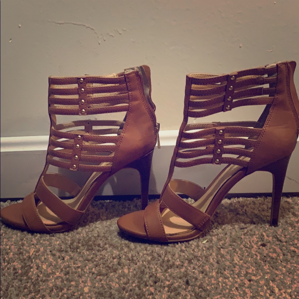 Tan sandals